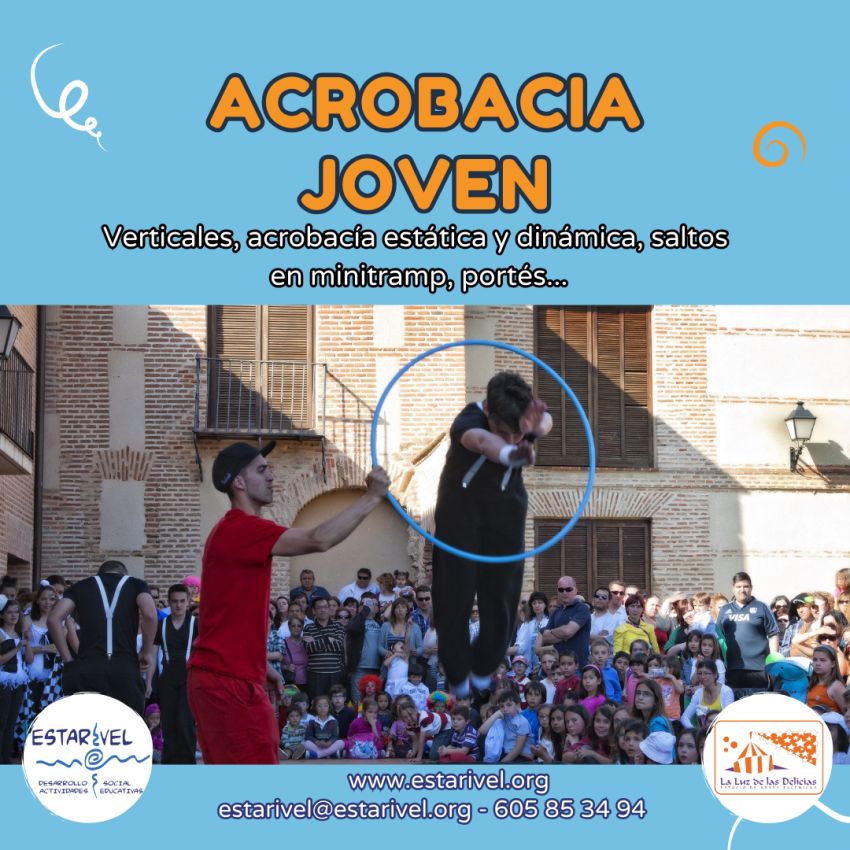 Acrobacia para Jovenes. Valladolid. Asociacion Estarivel.