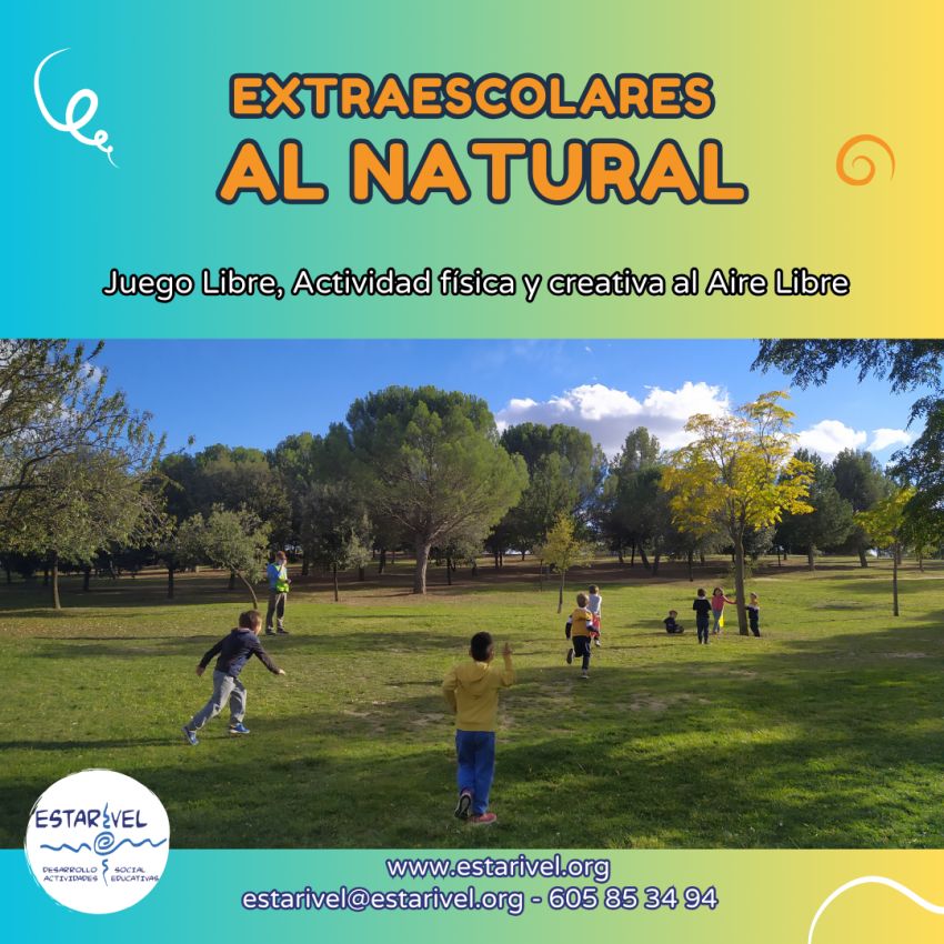 Extraescolares al NAtural. Asociación Estarivel