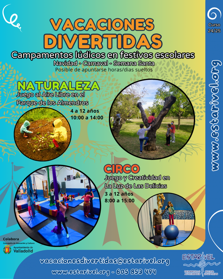 VACACIONES DIVERTIDAS 24 25